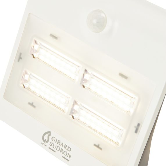 BUTTERFLY - Projecteur solaire LED blanc détecteur présence IP65 4000K 3,2W 400lm