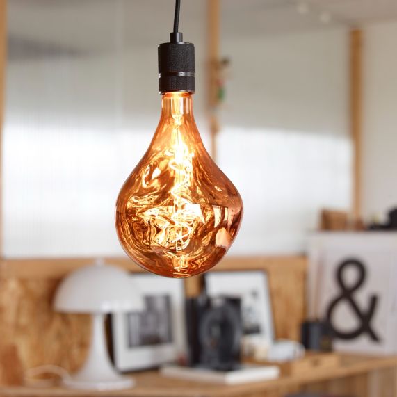 COPPER Ampoule E27 D165 4W 18lm/w 1600K