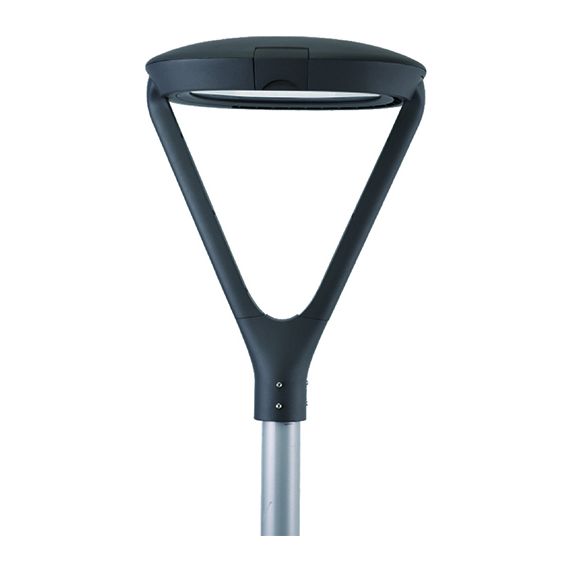 Bright - Lanterne LED 53W 3000K 5500lm IP66 45-135° noir