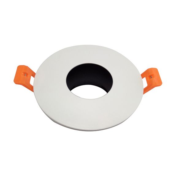 Jocaste - Enjoliveur pour spot encastré Ø90x105 enc.Ø75 blanc