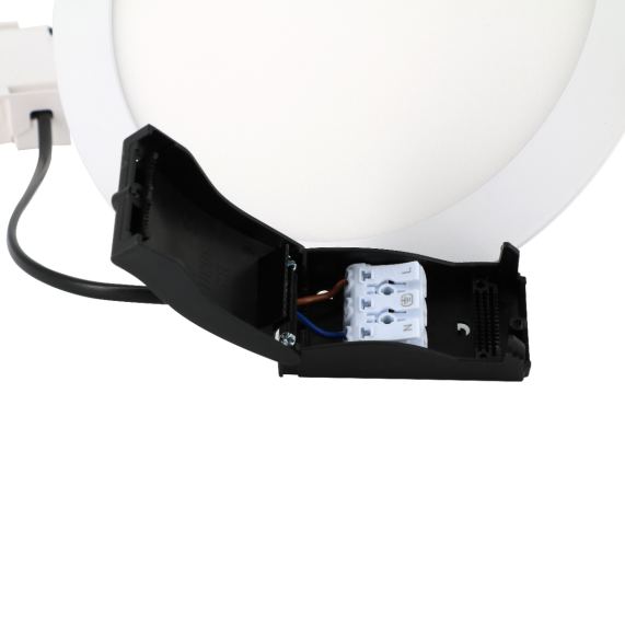 Downlight CCT blanc Remy 12W IP44 1020-1080lm 3000-4000-6000K 170x18 D155mm