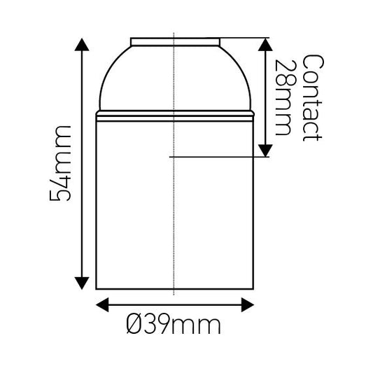 Douil.E27 Lisse Montee Blanche