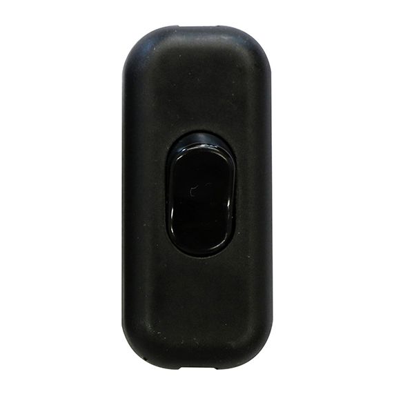 Interrupteur à main Noir 2pôles+Terre