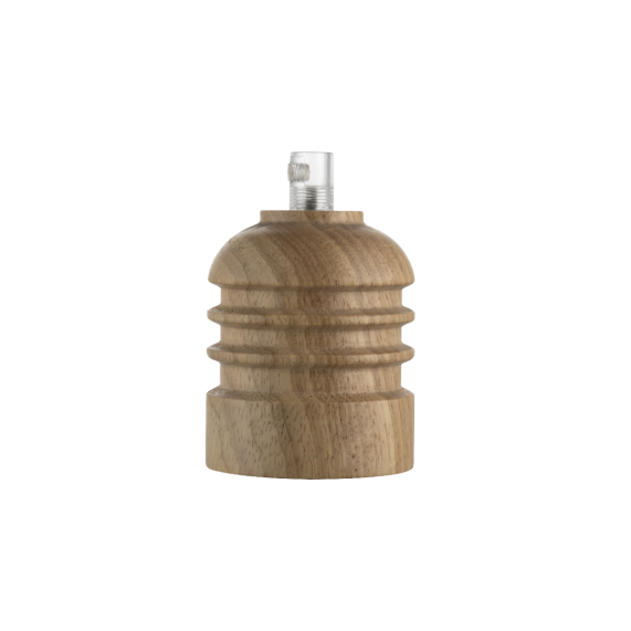 Douille bois E27 av douille cilpsable automatique 61x92mm