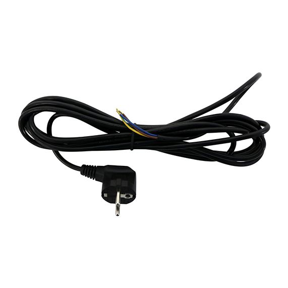 Cordon 3X0.75 L.4M Noir