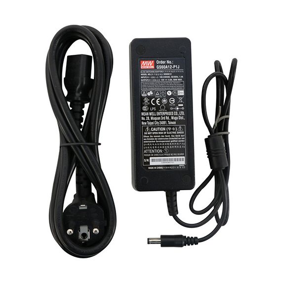 Driver Led 60W 12V DC- 100/240V + cordon CL.1 IP20