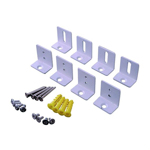Equerres de fixation pour Dalle LED