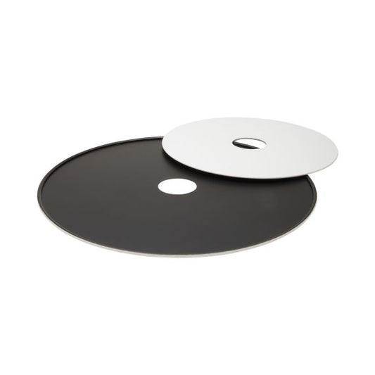 disques noir et blanc pour suspensions (