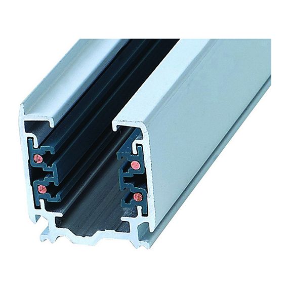 Rail 2m alu extrudé noir