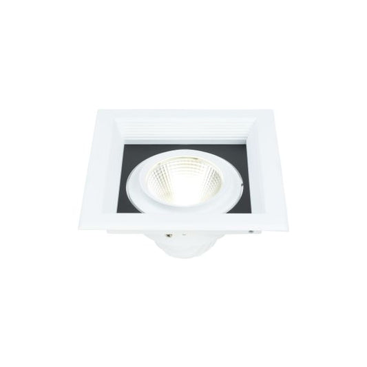Jay - Spot encastré LED 200x200x107 enc.175x175 1x30W 4000K 2700lm 36° blanc