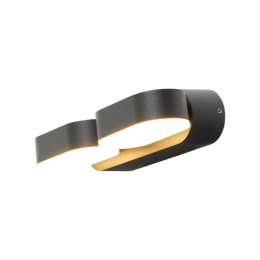 Elypte - Eclairage résidentiel 13W 3000K 650lm 230x54x100mm CLI IP54 Dark Black