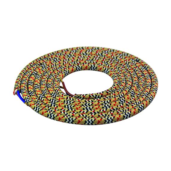 FS Cable rond Fashion 2 mètres 2 x 0,75mm2