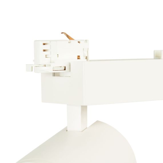 Sassa II - Projecteur LED sur rail 40W - 3000K 3800lm Blanc