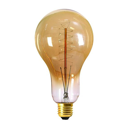 Lampe Filament Métallique Spiralé 200mm 24W E27 2000K Ambre. 3125460249787