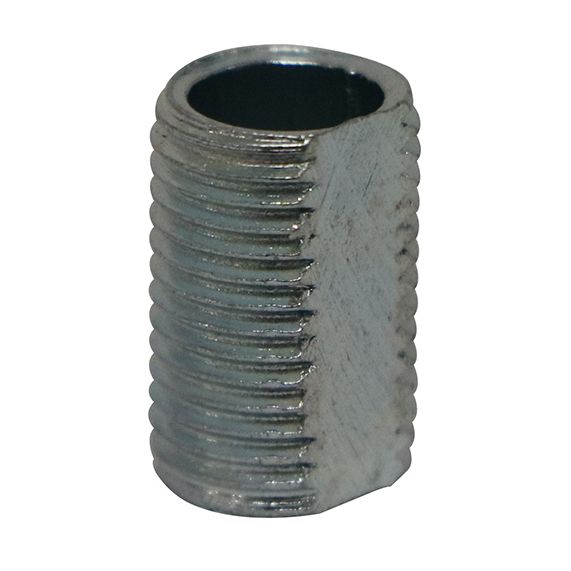 Tubulure Acier Zingue 10X1 Av.Meplat L15