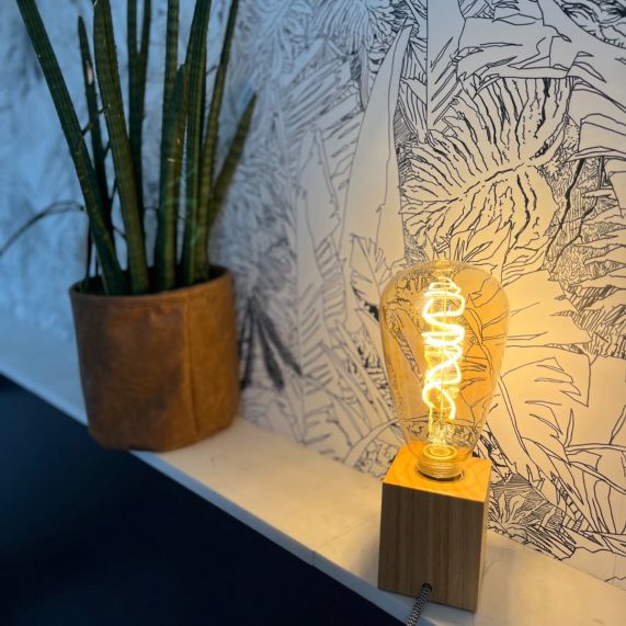 Edison E27 Ambrée Zepelin 4W 265lm 2200K dim