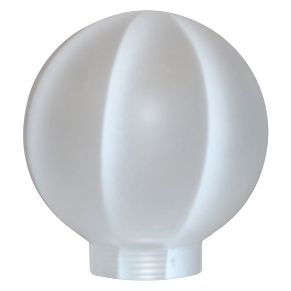 ***PRIX DESTOCKAGE*** GLOBE D.100 FACETTES BLANC 31,5MM LAURI