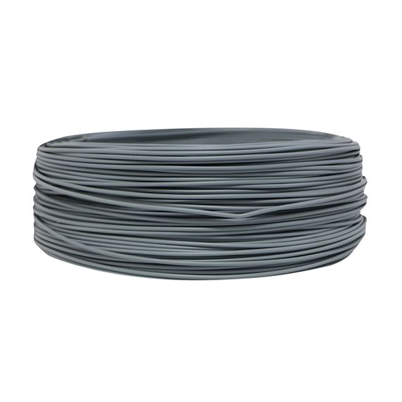 FS Cable Rigide Rond 1X0.75 Gris (couronne de 100M)