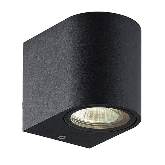 Capella - Applique murale Down 68x93x80 GU10 11W max. noir