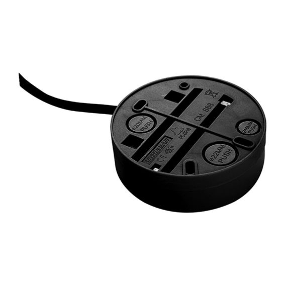 Accessoire de montage en surface pour connecter un rail noir