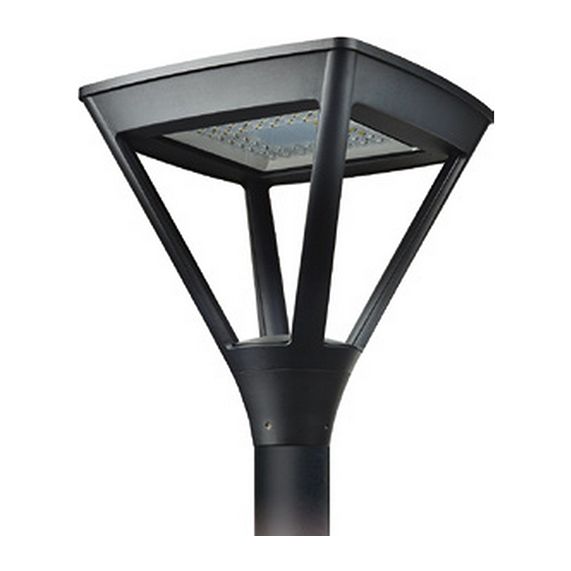 Before - Lanterne LED 80W 3000K 7528lm IP66 120° RAL9005