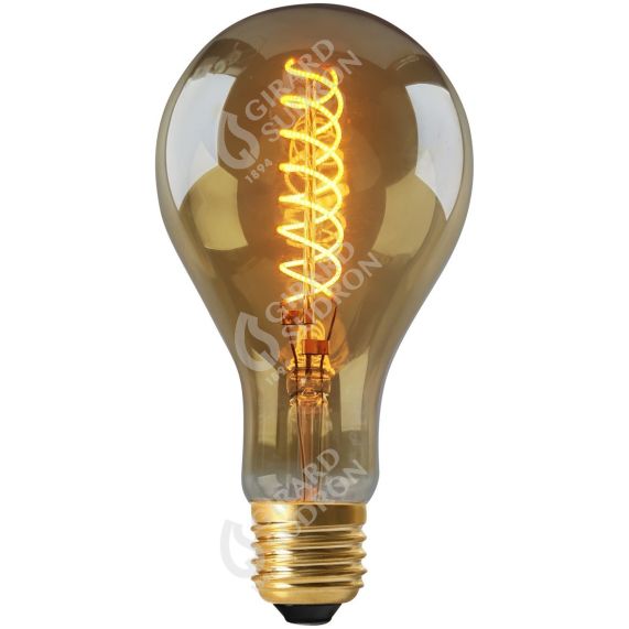 Big bulb filament LED TWISTED 200mm 10W 600lm E27 2000K Dim. Amb.