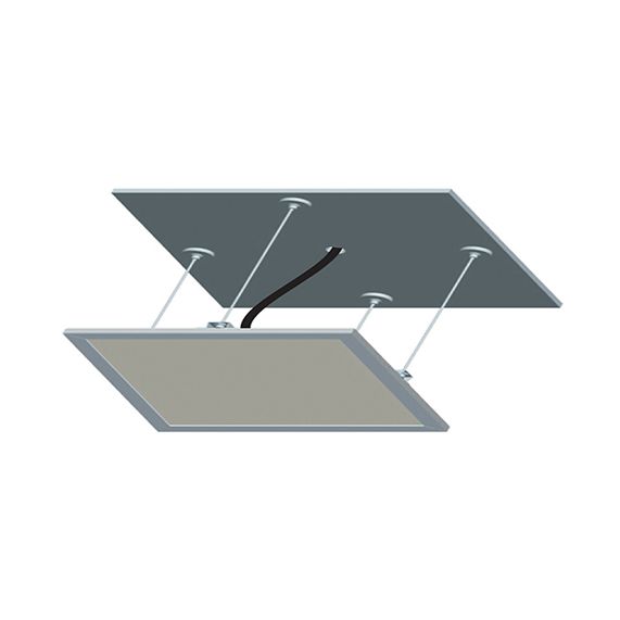 FS DALLE LED 18W 4000-4500K 300X595X14MM SUSP