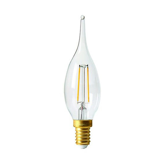 Candle GS4 LED Filament 2W E14 2700K 220Lm Cl.