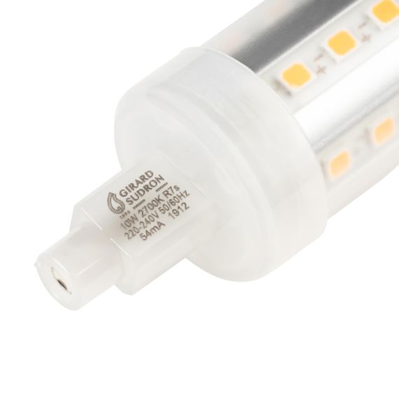 R7S LED 118mm 330° 10W 2700K 1055Lm Dim