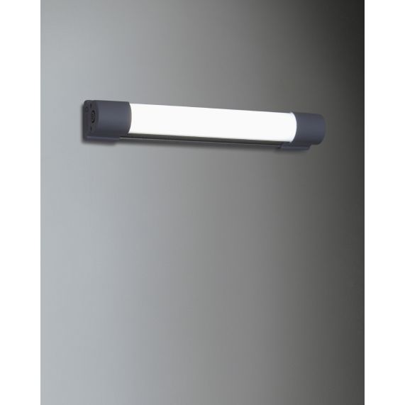 Dione - Batterie tube LED 215x33.5x39 4W 6000K 370-190-30lm 120° argent Dim