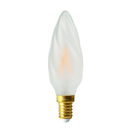 Candle F6 LED Filament 4W E14 2700K 300Lm Dim. Sat