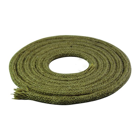 Cable rond chiné chanvre naturel 2 mètres 2 x 0,75mm2