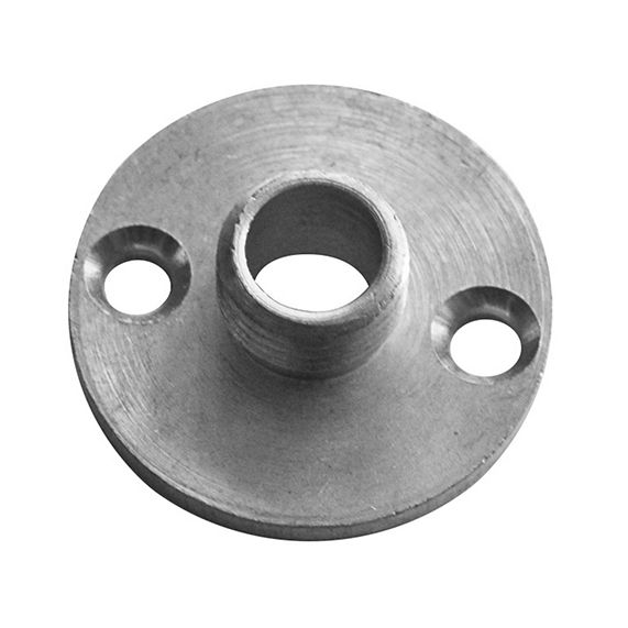 Raccord Plaque 2Tr. M10X1 D.25 Laiton Ch