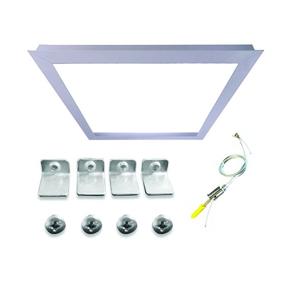 FS Cadre dintégration pour Dalle LED 1200x600 Acessoires de suspension inclus