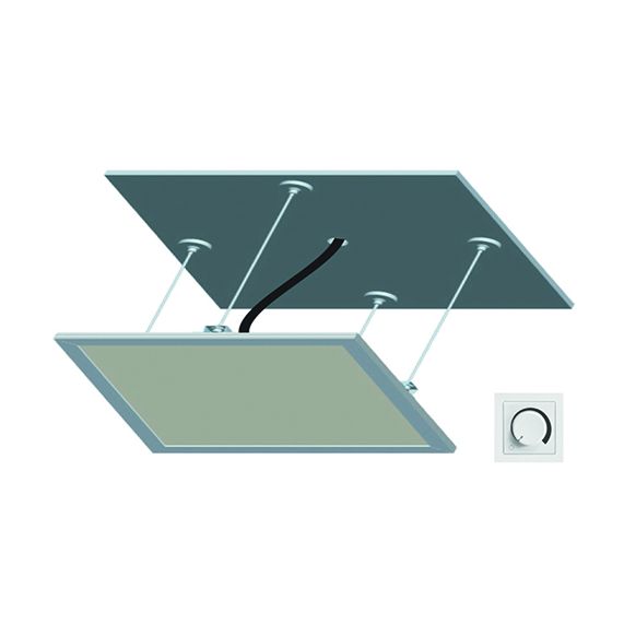 FS DALLE LED 18W 5000 5500K 300X595X14MM SUSP POUR VARI