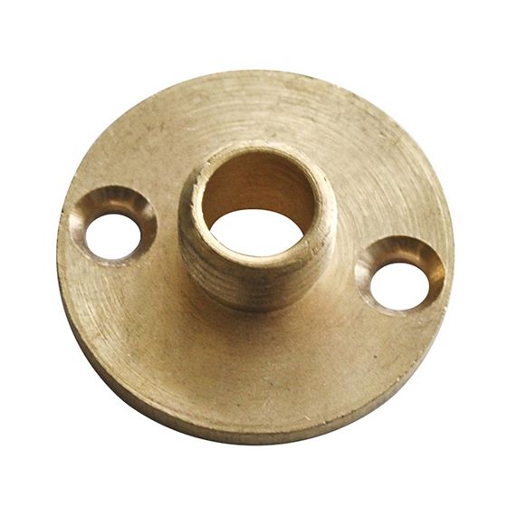 Raccord Plaque 2 Tr.M.10X1 D.25 Laiton