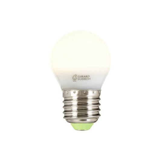 Sphérique G45 LED 330° 5W E27 2700K 400Lm Dim.