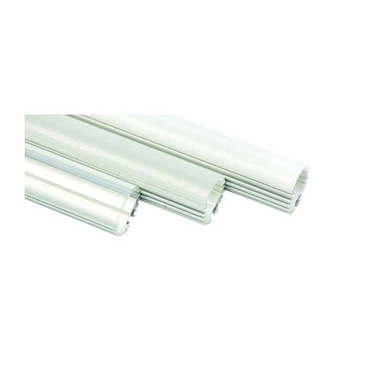 Profile Alu Rond D.16Mm L.2.5M Clair