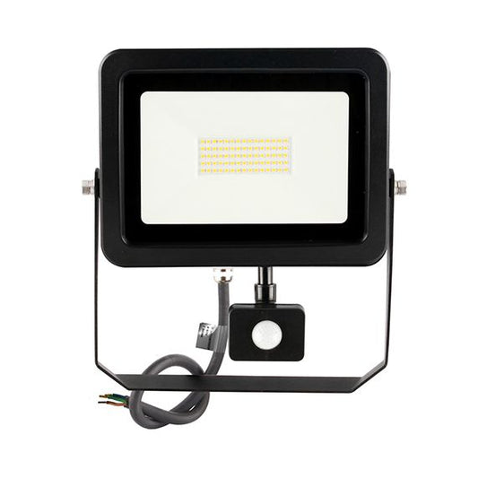 Yonna II - Projecteur LED 50W 3000K 4750lm 110° IP44 noir PIR