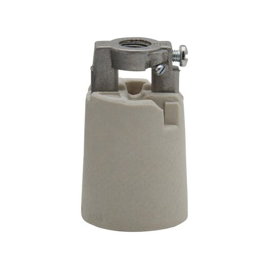 Douille E14 Porcelaine Av.Etrier M 10x1