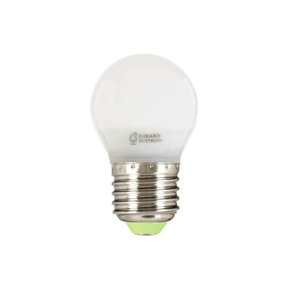 Sphérique G45 LED 330° 5W E27 2700K 400Lm Dim.