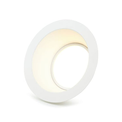Ymir - Spot encastré LED Ø205x120 enc.Ø180 15W 3000K 1050lm 80° blanc