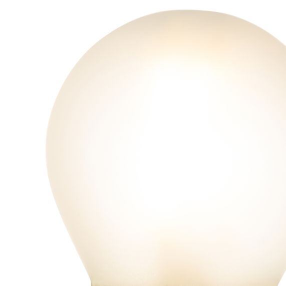 SPHERIQUE FIL. LED 4W E27 2700K 440lm 360° MATT FINISH