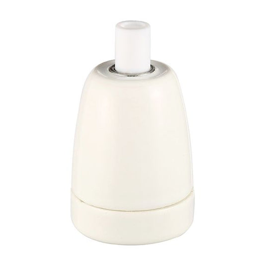 Douille Céramique E27 Blanche EAN 3125461580636