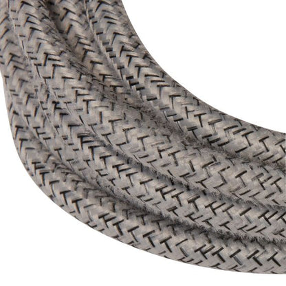 Cable rond chiné gris 2 mètres 2 x 0,75mm2