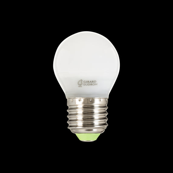Sphérique G45 LED 330° 5W E27 2700K 400Lm Dim.