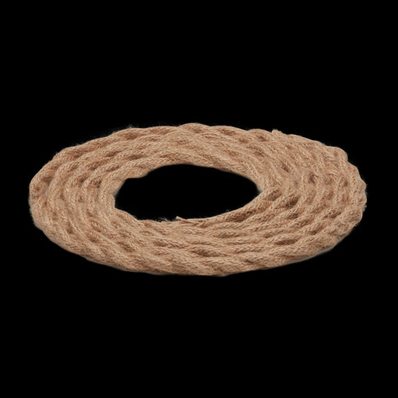 Câble en Chanvre 2x0,75mm ????8mm 2 Mètres