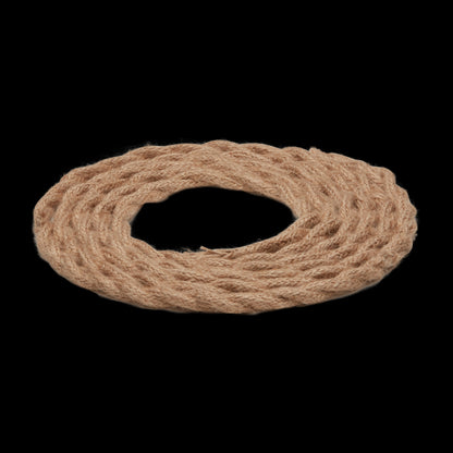 Câble en Chanvre 2x0,75mm ????8mm 2 Mètres