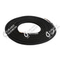 Câble électrique textile rond noir 2x0,75mm L2M double isolation