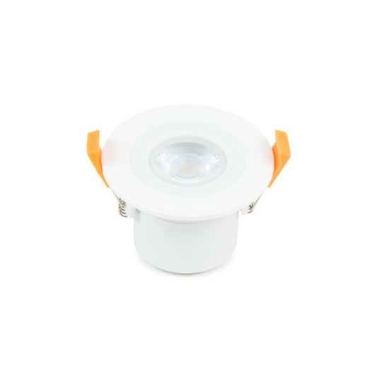 Spot led blanc fixe Adrian 5W 220-240V IP65 550lm 3000K dim 87x57mm 30mA